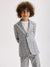 Reserved Boy's Grey Elegant Checked Blazer | Reserved In Lebanon