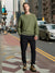Sinsay Men's Black Cotton-Blend Cargo Trousers | Sinsay In Lebanon