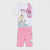 Sinsay Girl's Pink & White 2-Piece Graphic Printed Set