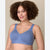 Playtex Women's Navy Blue 18 Hour Ultimate Lift and Support Cotton Stretch Wireless Bra