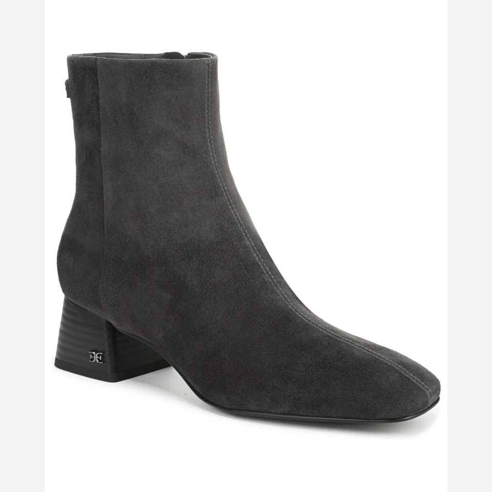 Sam Edelman Women's Dark Grey Paige Ankle Boots