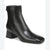 Sam Edelman Women's Black Paige Square Toe Block Heel Ankle Boots