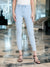 Sinsay Women's Light Blue skinny mid waist Jeans| Sinsay in Lebanon