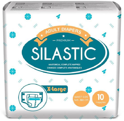 Silastic Premium Adult Diapers X-Large