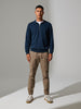 Sinsay Men's Khaki Ruched Leg Hems Jogger