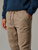 Sinsay Men's Khaki Ruched Leg Hems Jogger