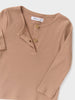 Sinsay Baby Boy's Coffee Brown Ribbed Knit Blouse | Sinsay In Lebanon