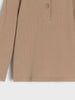 Sinsay Baby Boy's Coffee Brown Ribbed Knit Blouse | Sinsay In Lebanon