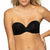 Vanity Fair Women's Black Strapless Lace-Trim Bra