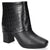 Easy Street Women's Black Sutton Heeled Boots