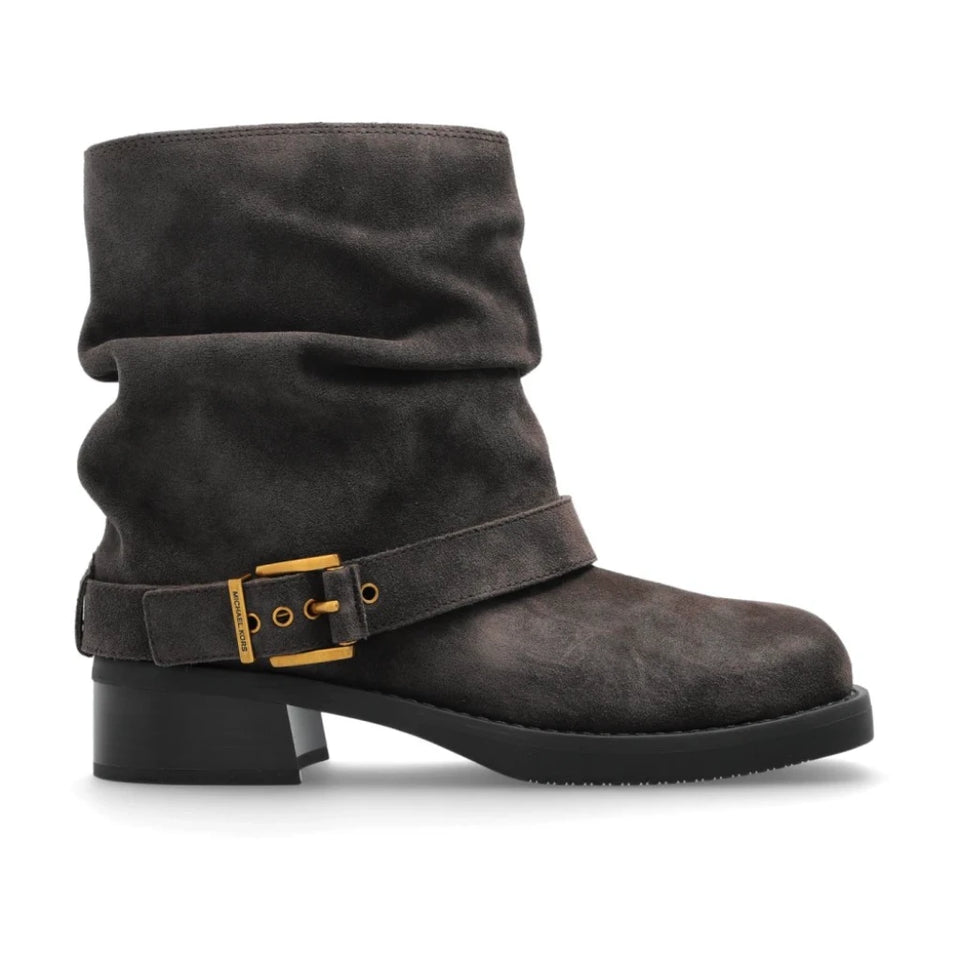 Michael Kors Women's Dark Brown Colby Flat Boots