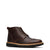 Clarks Men's Dark Brown Leather Collection Weltridge Zip Boots