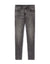 Gray jeans on a white background