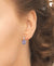 R.H. Macy & Co Women's Purple & Sterling Silver Genuine Amethyst Stone Of Courage Earrings | R.H. Macy & Co In Lebanon