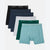 Calvin Klein Men's Multicolor 6 Pack With Assorted Prints Boxers