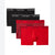 Calvin Klein Men's Red/Black 4-Piece Microfiber Stretch Boxer