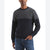 Nautica Men's Navy Textured Colorblocked Crewneck Sweater