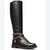 Michael Kors Women's Black Mandy Knee High Boots