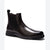 Anthony Veer Men's Dark Brown Lenox Slip-on Chelsea Boots