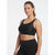 Glamorise Women's Black Underwire Sports Bra