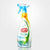 A bottle of Let's Clean Anti-Bacterial Disinfectant Cleaner with a spray nozzle, predominantly white with green and yellow accents, and labeled as all-purpose cleaner.