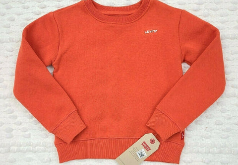Levis Girl's Orange Sweatshirt ABFK392(ma2)