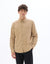 Celio Men's Beige Velvet Shirt | Celio in Lebanon