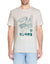 Celio Men’s Light Gray & Green Printed Round Neck T-Shirt|Celio In Lebanon