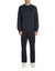 Celio Men's Dark Gray Textured Knit Crewneck Sweater|Celio In Lebanon