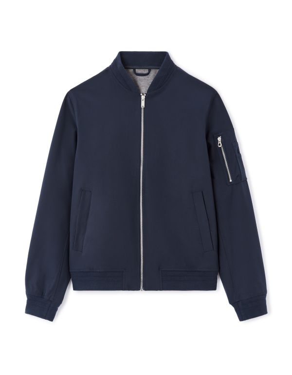 Celio Men's Navy Bomber Lightweight Jacket | Celio In Lebanon