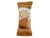 Packaged cookies with peanut butter flavor on a white background