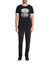 Celio Men’s Black Oversized Printed Cotton Straight Neck T-Shirt|Celio In Lebanon