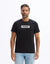 Celio Men's Black Printed Short Sleeves T-Shirt | Celio In Lebanon
