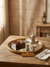 Hinox Gold Round Mirror Serving Tray LM25-5684 | Hinox In Lebanon