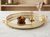 Hinox Gold Oval Mirror Serving Tray LM25-5603 | Hinox In Lebanon