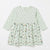 Zara Baby Girl's Mint Green Floral Long Sleeve Dress|Zara In Lebanon