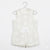 Zara Baby Girl's White Mesh Floral Sleeveless Romper|Zara In Lebanon