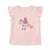 First Impressions Baby Girl's Pink Fruit and Flower Graphic Ruffle-Sleeve Blouse