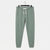 White Mark Women's Heather Sage Plus Size Casual Sweatpants