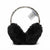 Steve Madden Women's Black Snake Print Earmuffs