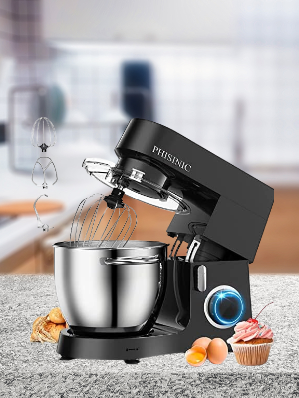 Phisinic Black Stand Mixer SM1570 SuperDokan