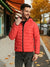 Sinsay Men's Red Quilted Hooded Jacket|Sinsay In Lebanon
