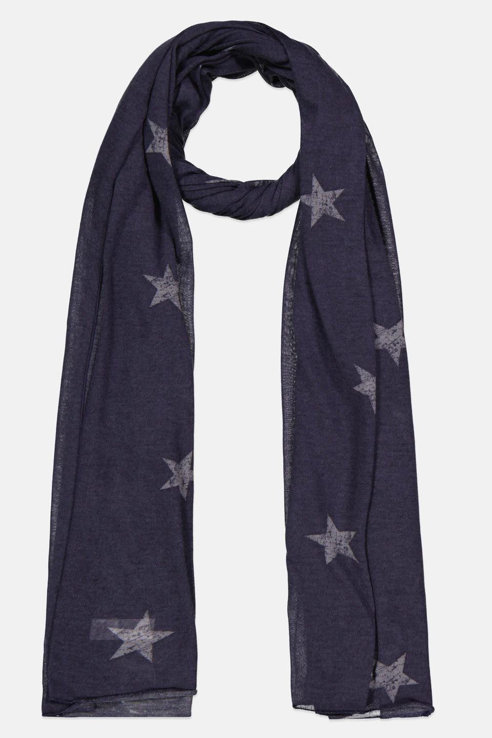 Jenni Women's Navy Solid Jersey Wrap Scarf | Jenni In Lebanon
