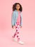 Sinsay Girl's Pink With Heart Printed Legging |Sinsay in Lebanon