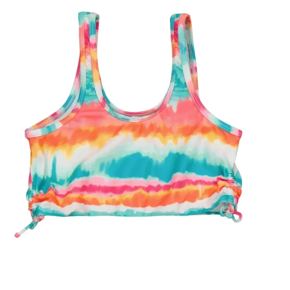 Breaking Waves Girl's Multicolor Bikini Top ABFK2491