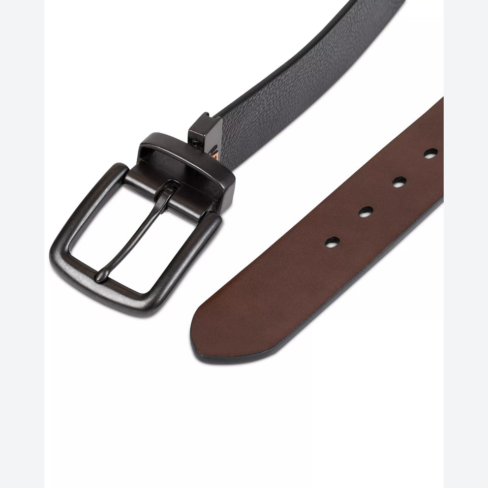 Levi's Men's Black/Brown Reversible Belt
