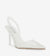 Steve Madden Women's Off White Embellished Slingback Pumps Heels | Steve Madden In Lebanon