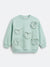 Zara Girl's Light Aqua Floral Blouse | Zara In Lebanon
