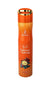 Orange bottle with floral design and 'Risala' branding on a white background