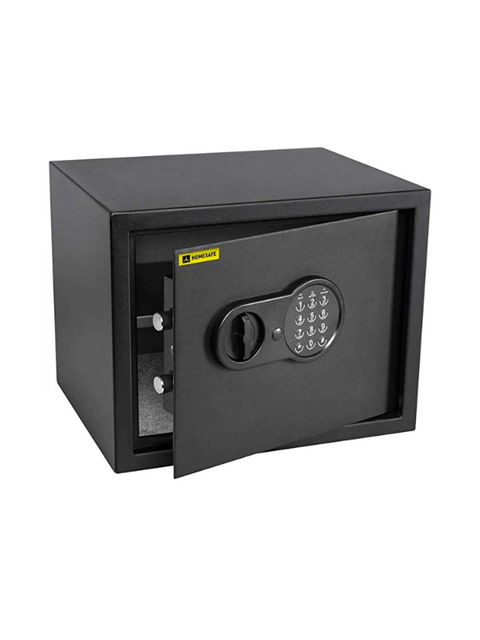 Homesafe HV30E Electronic Safe, 30x38x30cm (HxWxD), Carbon Satin Black AM32